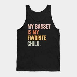 basset hound dog lover Tank Top